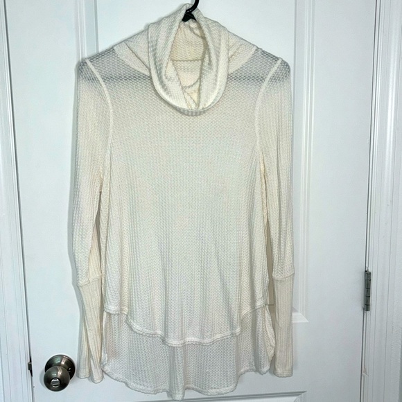 We The Free by Free People The Kristina Thermal Boho, ivory, size xs - Picture 2 of 5